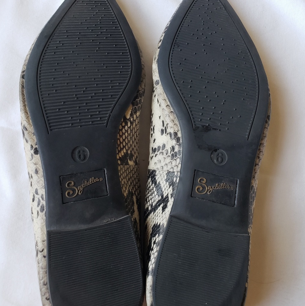 Seychelles Python Snakeskin Flats - image 4